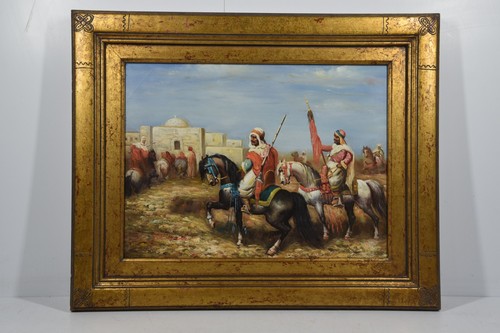 Vintage arab horsemen - vintage,