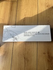 HD Mirror Dash Cam 1080P Front Rear Camera