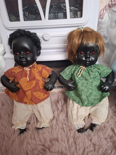 Ooak gothic horror doll creepy - doll,