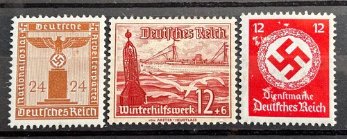 German stamps third reich mnh - german,