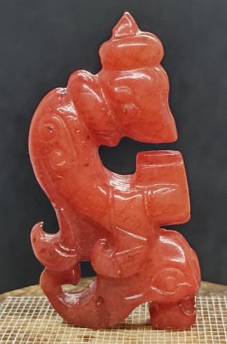 Antique sculpture old jade - antique,
