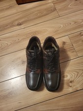 Rockport XCS Brown Leather Boots Size Uk 10W