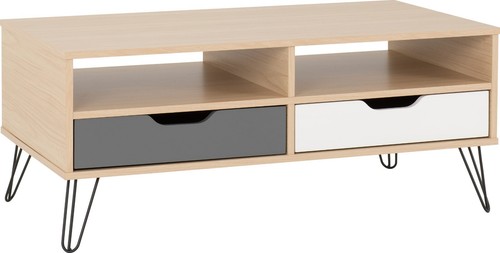 Coffee table drawer oak - drawer,