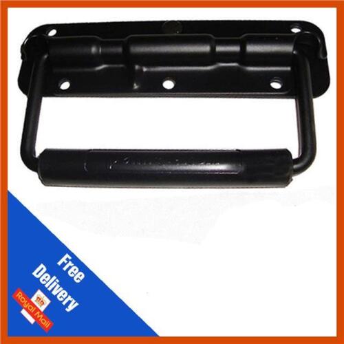 Black sprung drop handle - sprung,