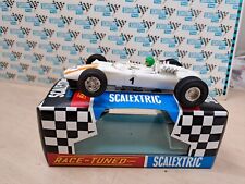 SCALEXTRIC C5 EUROPA VEE N01 POWER SLEDGE NON AEROFOIL GREEN X CONDITION BOXED