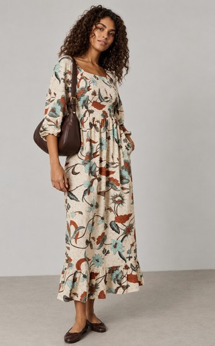 Fat face adele ivory batik - face,