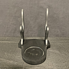 Black wood display stand for - black,