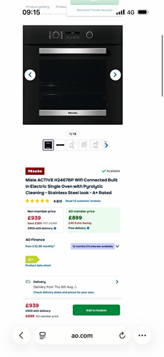 Miele 2467 built in - 2467, bp