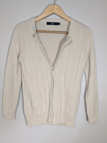 Isle essentials cream zip - essentials,