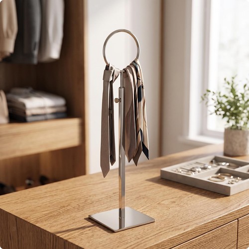 Scarf display stand with - display,