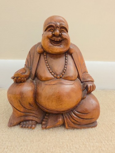 Laughing happy fat buddha - laughing,