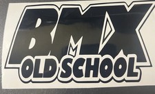 Bmx Decal Old School Old