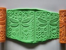 Dragonfly Folk Art Clay