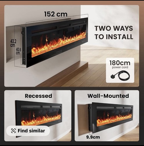Electric fireplace stand - electric,