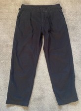 Engineered Garments Pleated Black Trousers W34” (M)