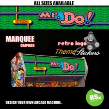Graphic arcade artwork - arcade,