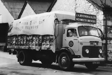 CV333 - J A Devenish Weymouth Brewery Lorry , reg OTK 505 - photograph 6"x4"