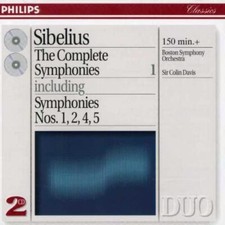 Sibelius: The Complete Symphonies, Vol.1, nos 1,2,4,5 -  CD BVVG The Cheap Fast