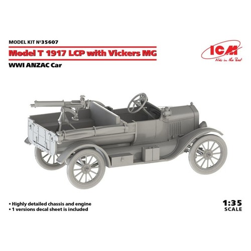 Icm 35607 model 1917 - model,