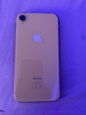 Apple iPhone XR Smartphone 64GB Yellow Cracked Screen Fully Working