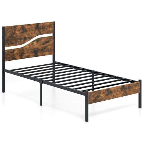 Costway single metal - metal, frame