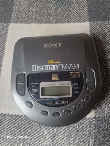 Sony discman t101 portable - sony,