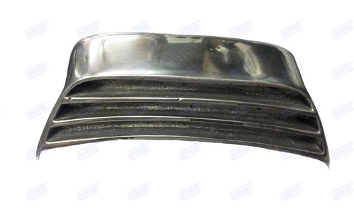 Rear seat grille - polished, for