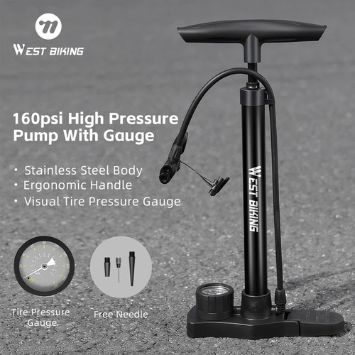 Bicycle pump 160psi west - bicycle,