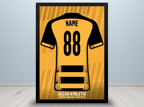 Alloa fan print - fan,