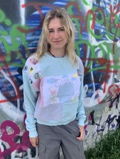 Patchwork Light Top Sweatshirt