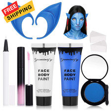 8pcs Avatar Makeup Kit,Navy