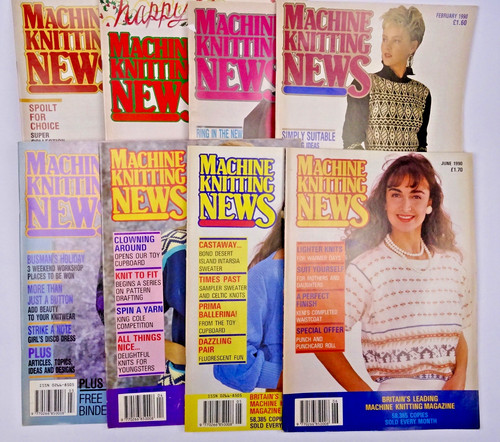 Copies machine knitting - of,