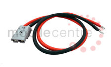 Grey Anderson SB175 connector plug lead 1M 35mm2 wire cable with M8 terminals