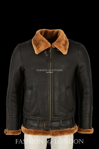 Squadron mens sheepskin jacket - mens,