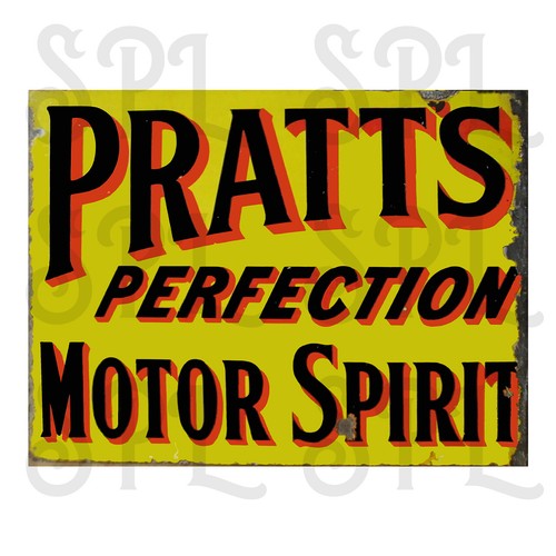 Pratt motor spirit - spirit, retro