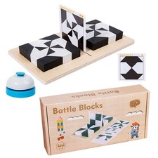 Building Blocks For 2 Player Battle Blocks Kids Building Toy & Brain Teaser Game