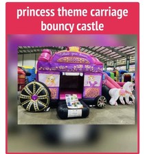 Princess Theme Carriage Bouncy