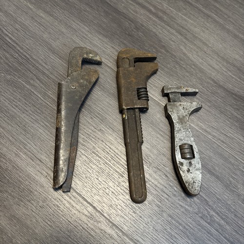 Vintage adjustable spanners - adjustable,