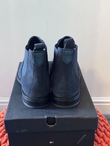 Tommy hilfiger embossed suede - tommy,