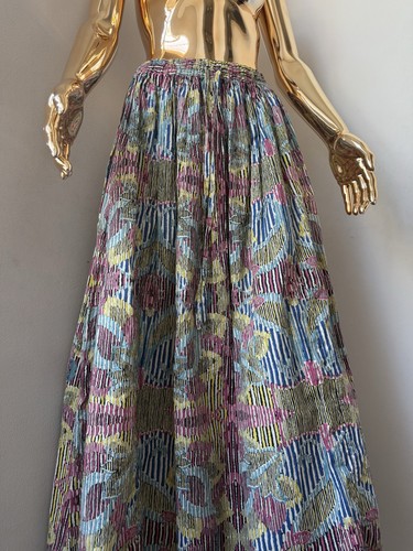 Toast cotton maxi abstract