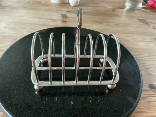 Antique silver plated - plated, toast