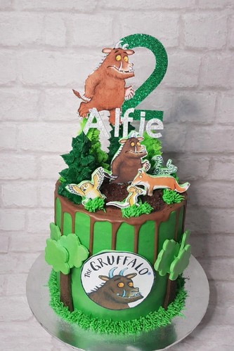 Gruffalo style cake topper