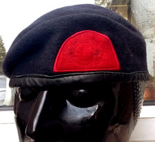 Royal Marines Commando Training Wool Military Beret 56cm Lined No Cord GOOD