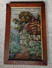Vintage framed completed - vintage,