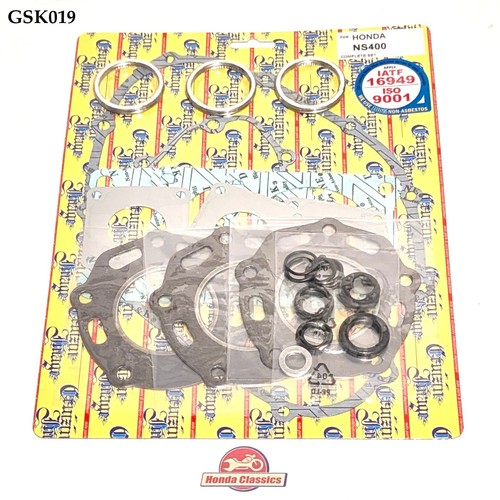 Honda ns400r engine gasket set - ns400r,