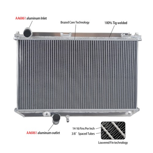 Aluminum radiator for - aluminum,
