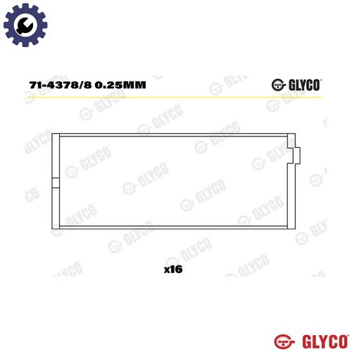 Connecting rod bearing - connecting,
