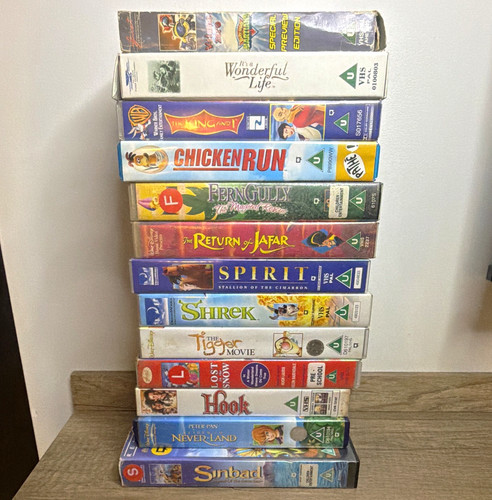 Kids vhs video bundle - x,