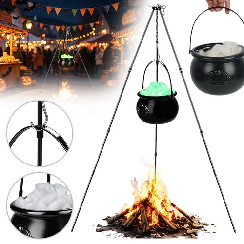 Halloween witch cauldron - halloween,