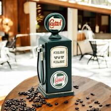 Storage Cabinet Retro Petrol Pump Castrol  CD Jewellery  Art Deco Shabby Chic
